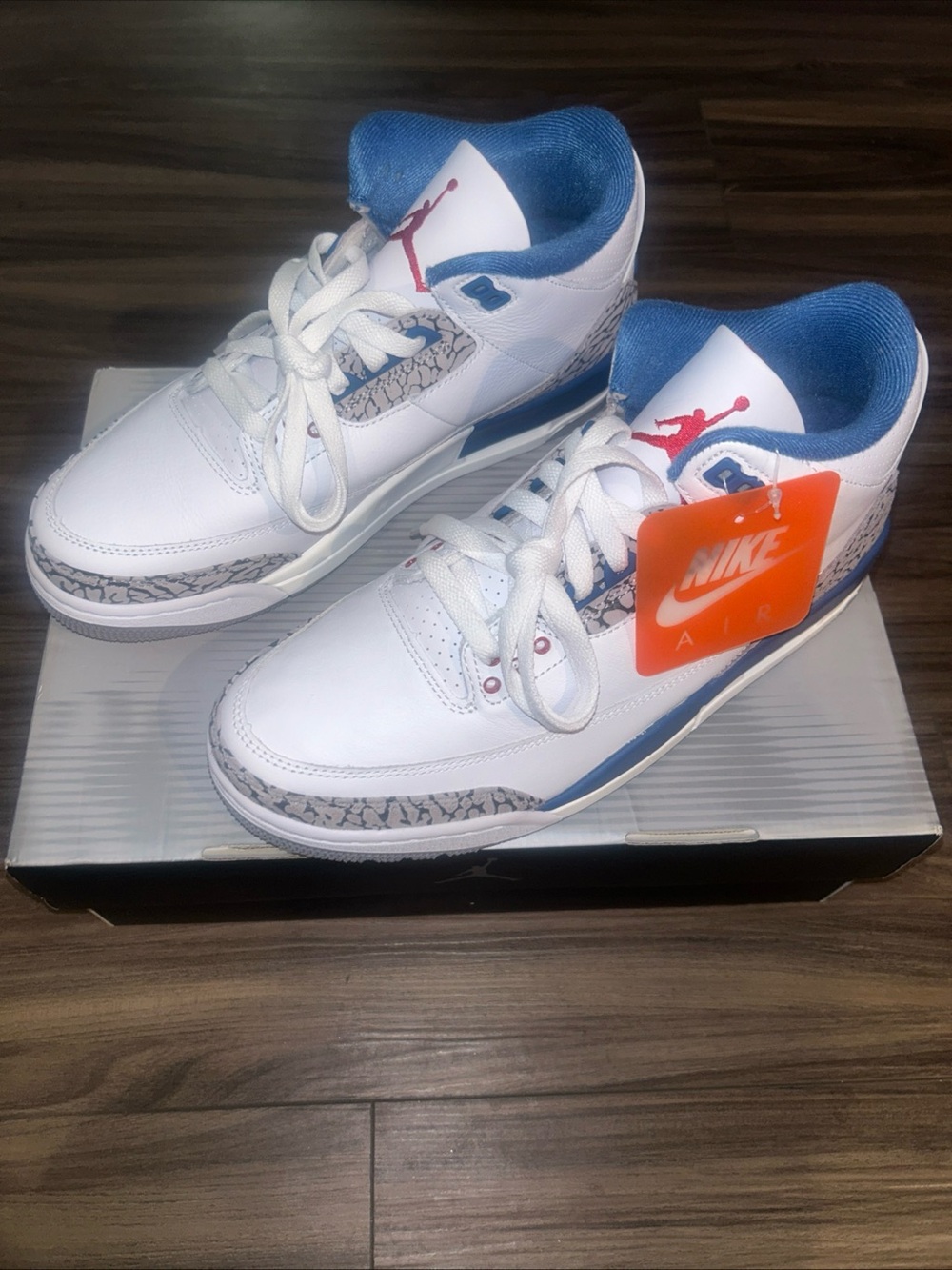 Air Jordan Retro 3 True Blue 2016 Men’s Size 8.5 DEADSTOCK